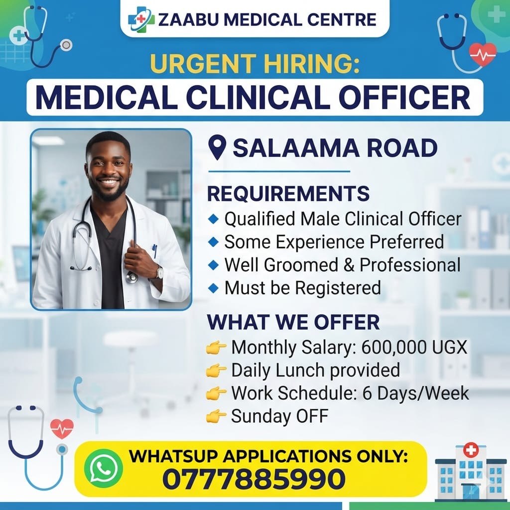 Medical Clinical Officer - Urgent Hiring