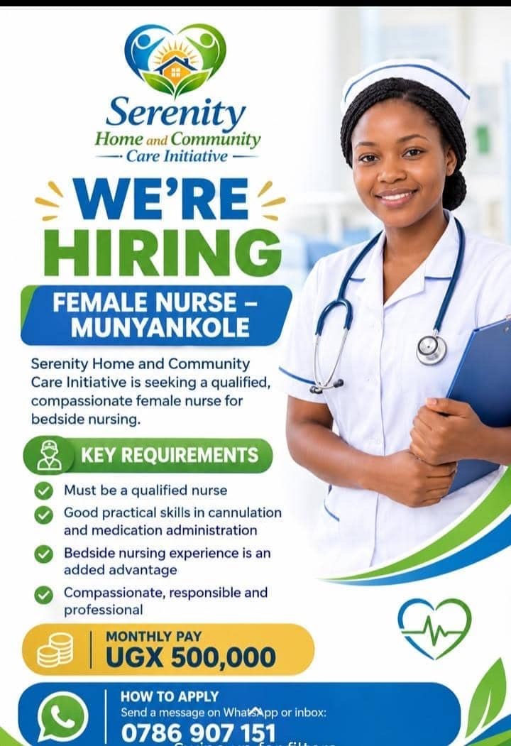 Female Nurse - Munyankole (Bedside Nursing)