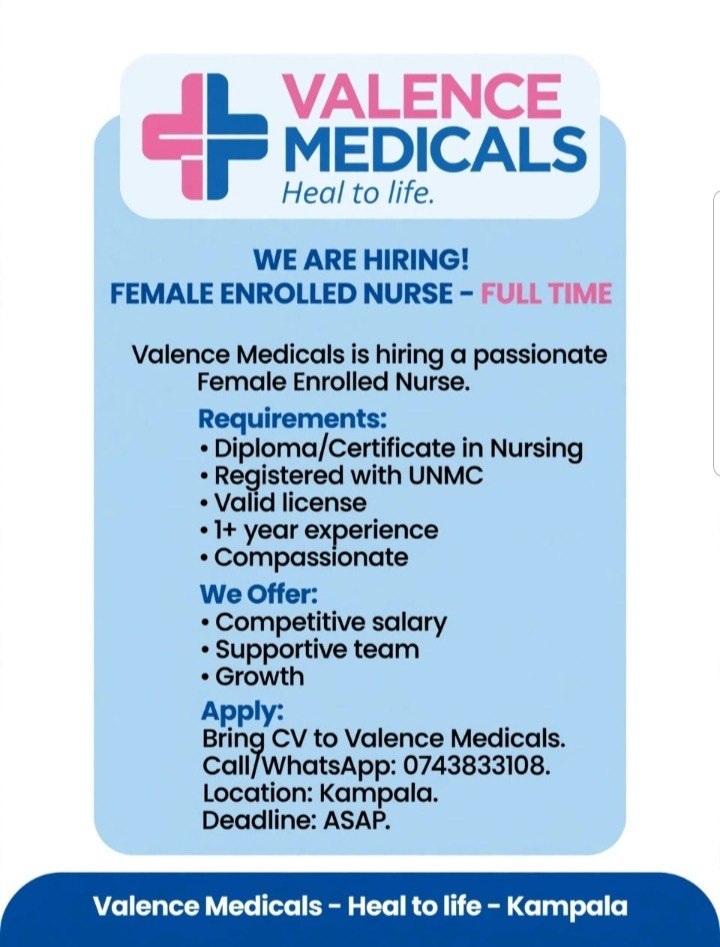 Female Enrolled Nurse – Full-Time | Valence Medicals