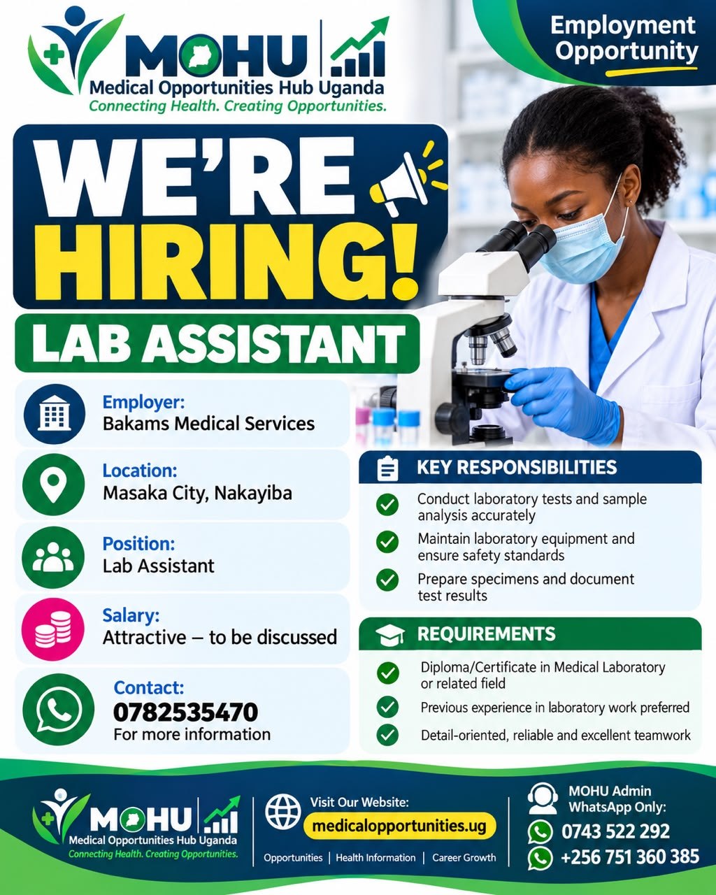 Laboratory Assistant