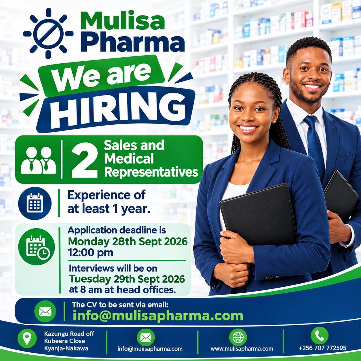 Sales and Medical Representatives