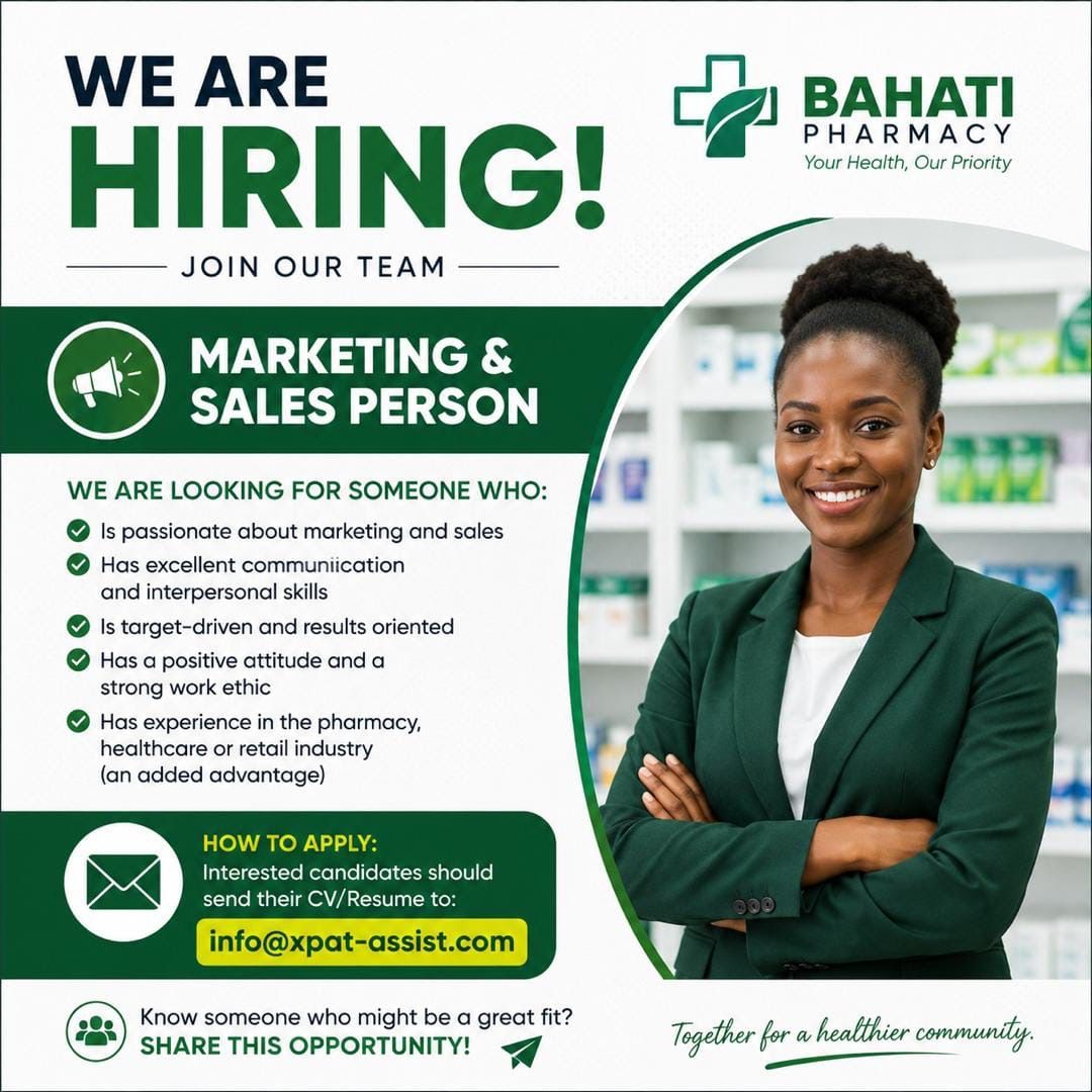 Marketing & Sales Person